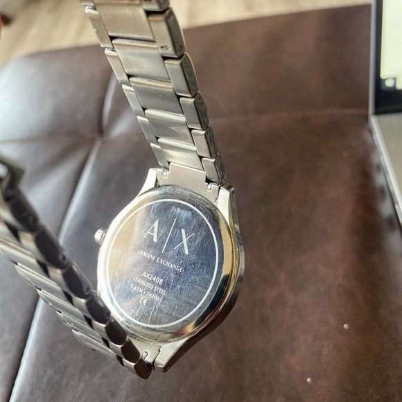 Armani Exchange Mens Analogue Quartz Watch with Stainless Steel Strap AX2408 - Picture 4 of 4
